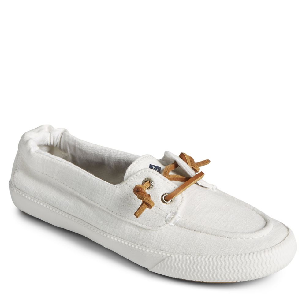 White sperrys hot sale journeys