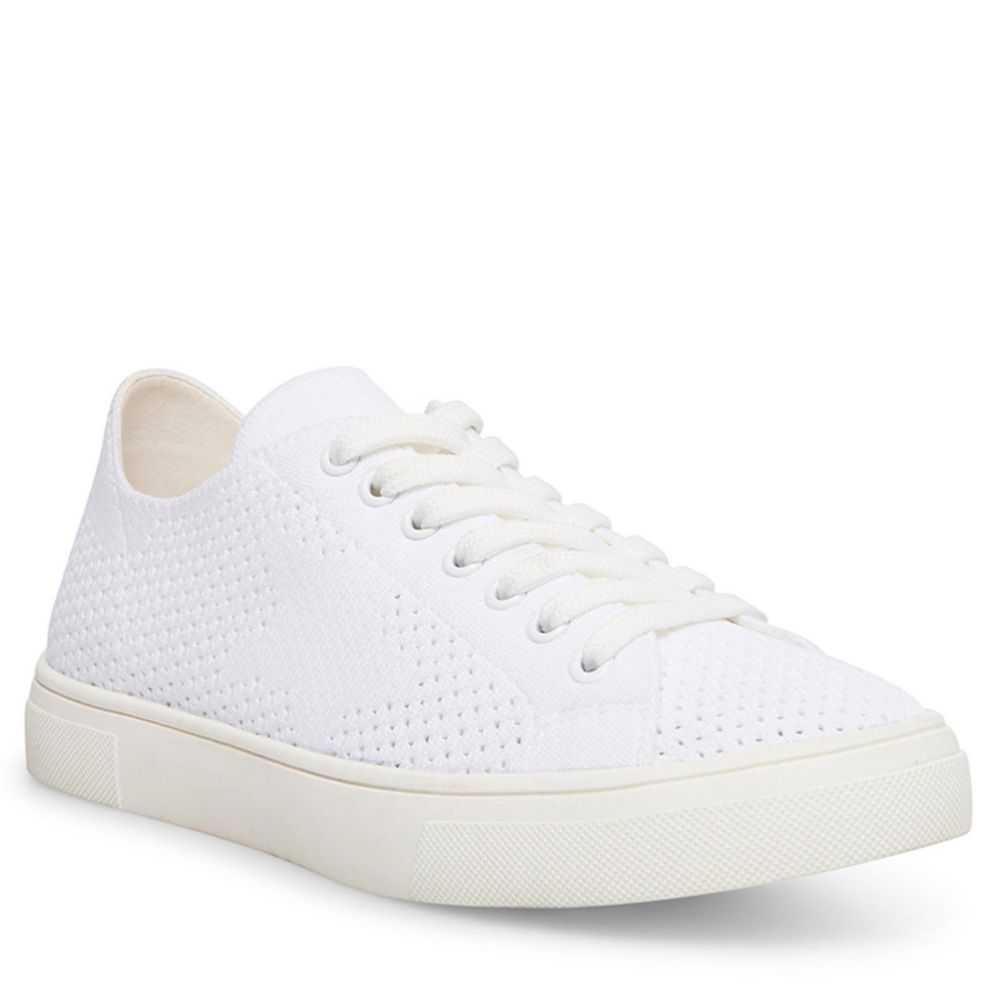 steve madden white sneakers slip on