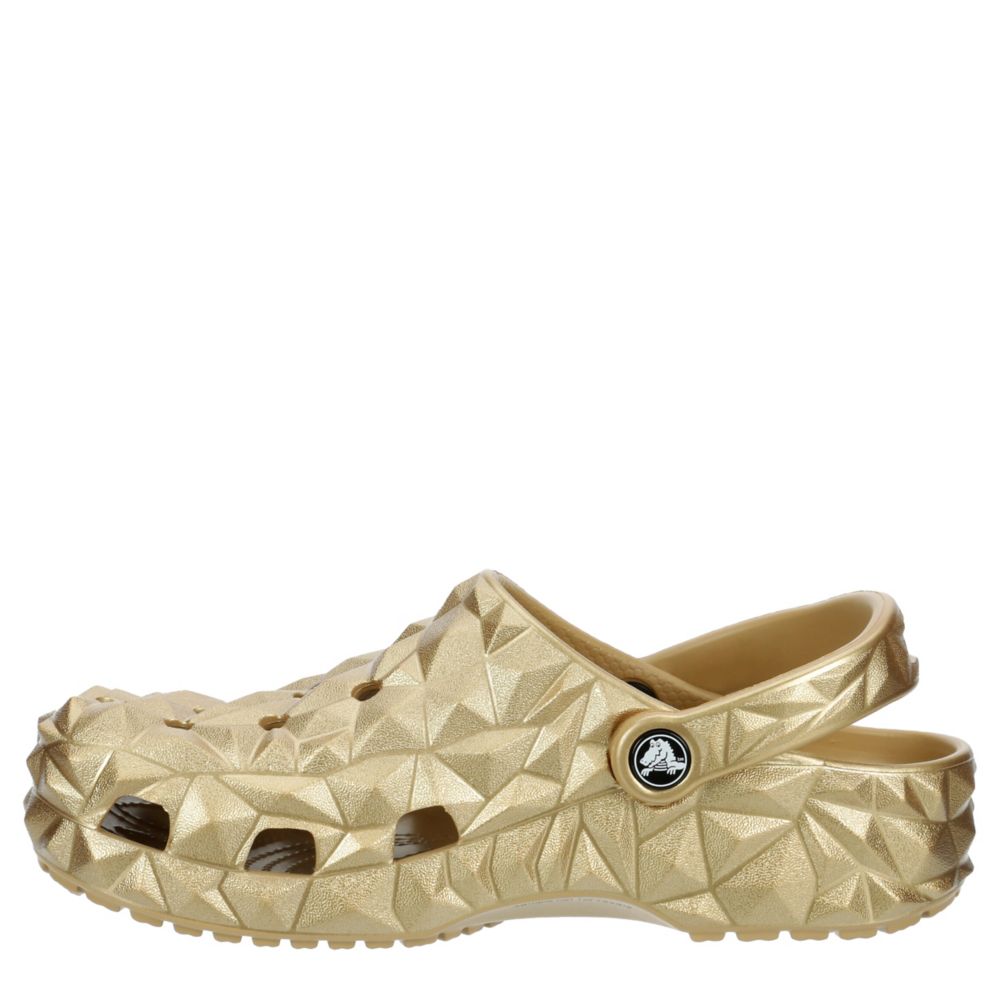 【CROCS】 CLASSIC GEOMETRIC CLOG SANDAL★GOLD Gold Crocs Womens Classic Geo Clog | Rack Room Shoes