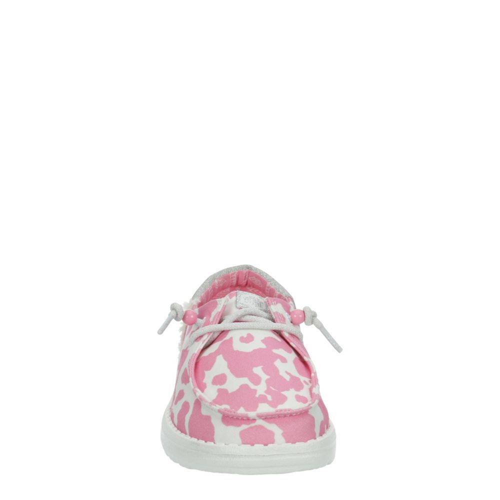 WOMENS WENDY SLIP ON SNEAKER - PINK