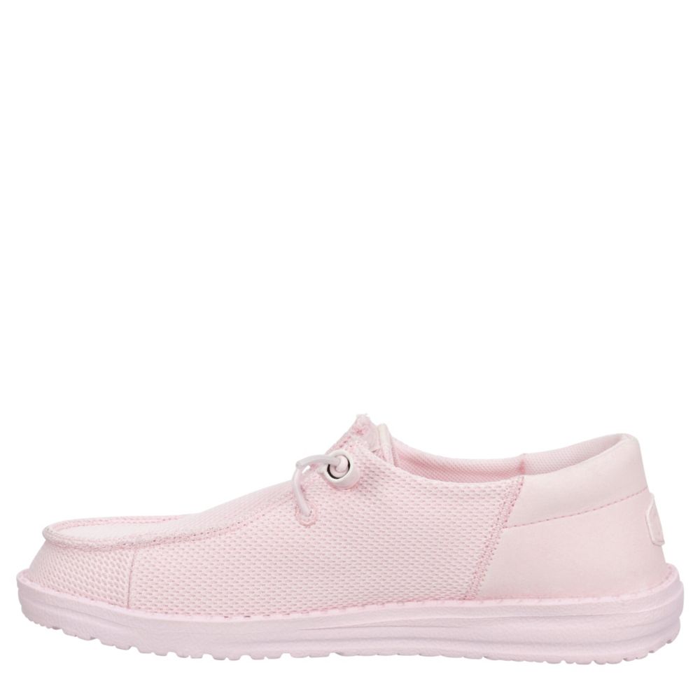 Pale Pink Heydude Womens Wendy Funk Mono Slip On Sneaker