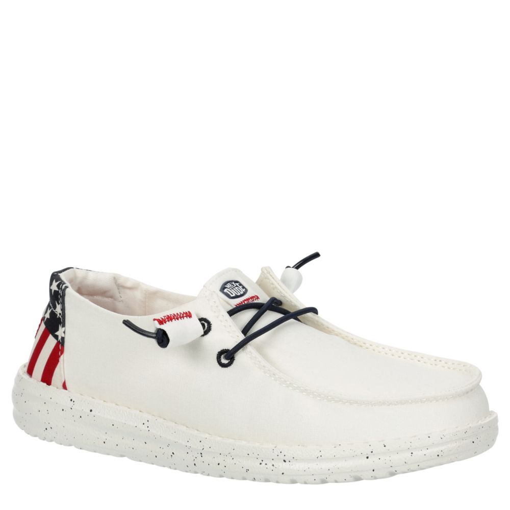 WOMENS WENDY AMERICANA SLIP ON SNEAKER