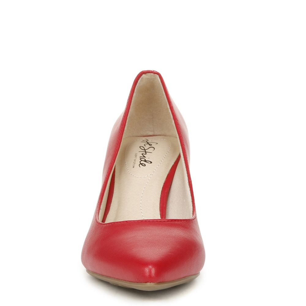 Red Womens Sevyn Pump | Lifestride | Rack Room Shoes