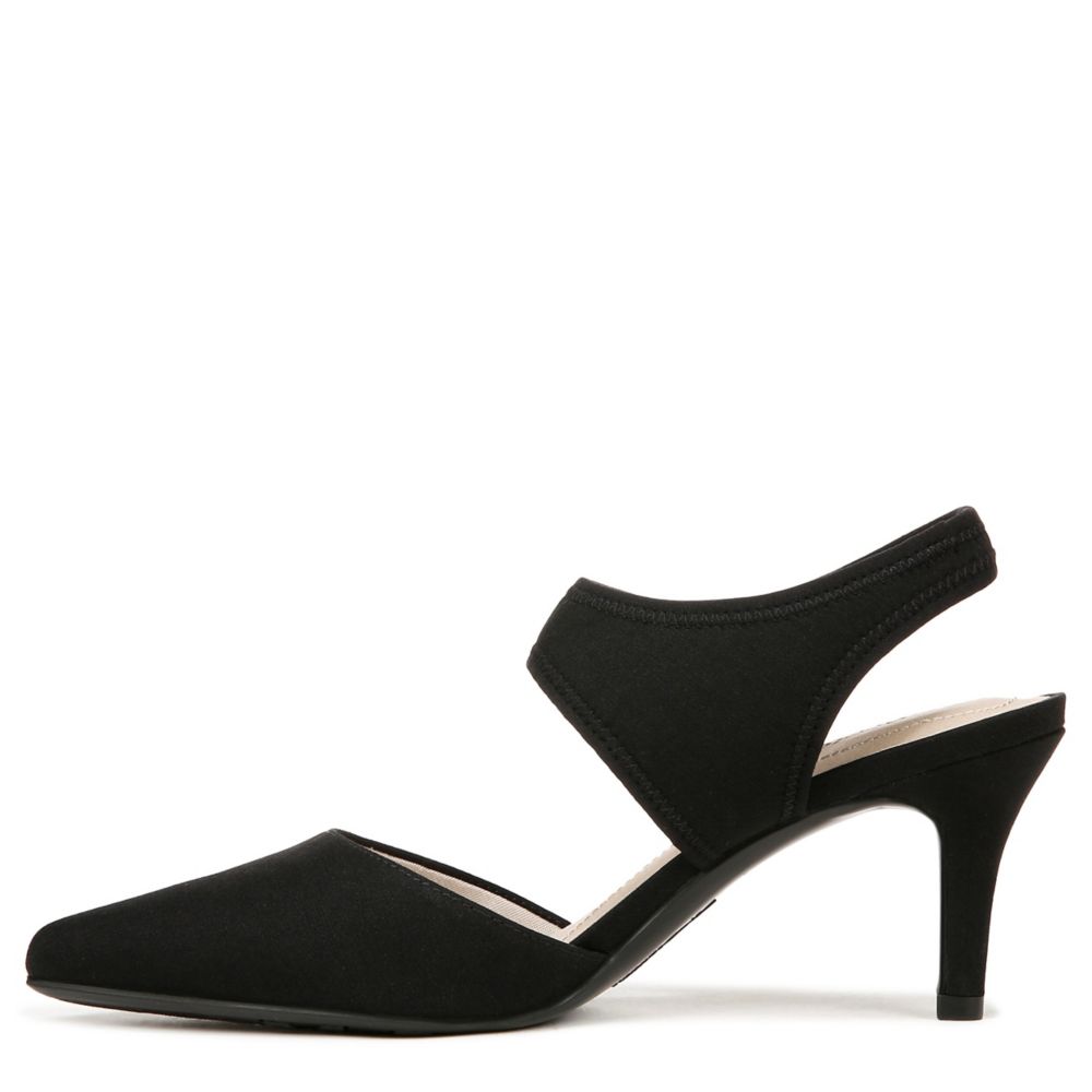 Black Womens Sindie Pump | Lifestride | Rack Room Shoes