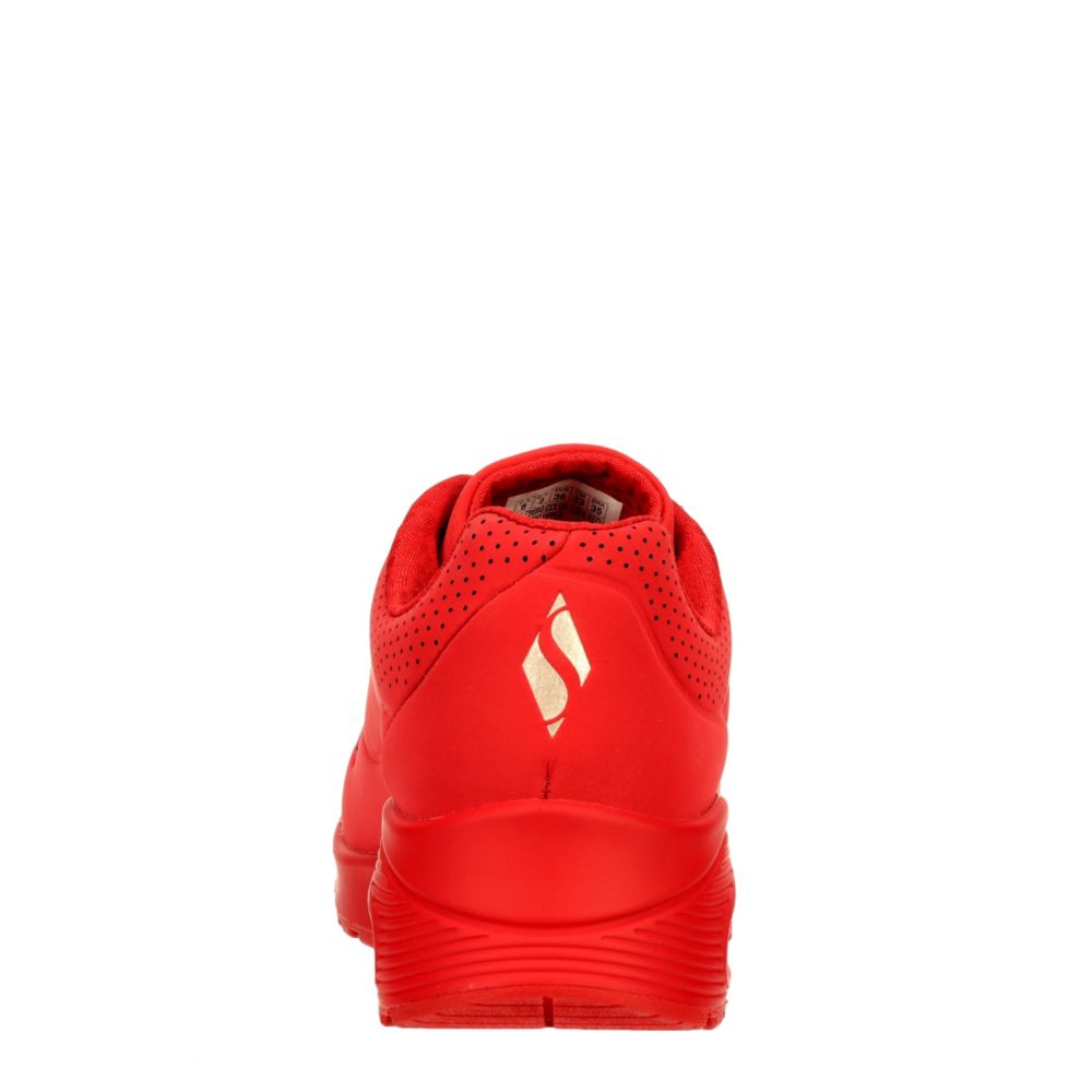 Red Skechers Womens Uno Sneaker | Rack Room Shoes