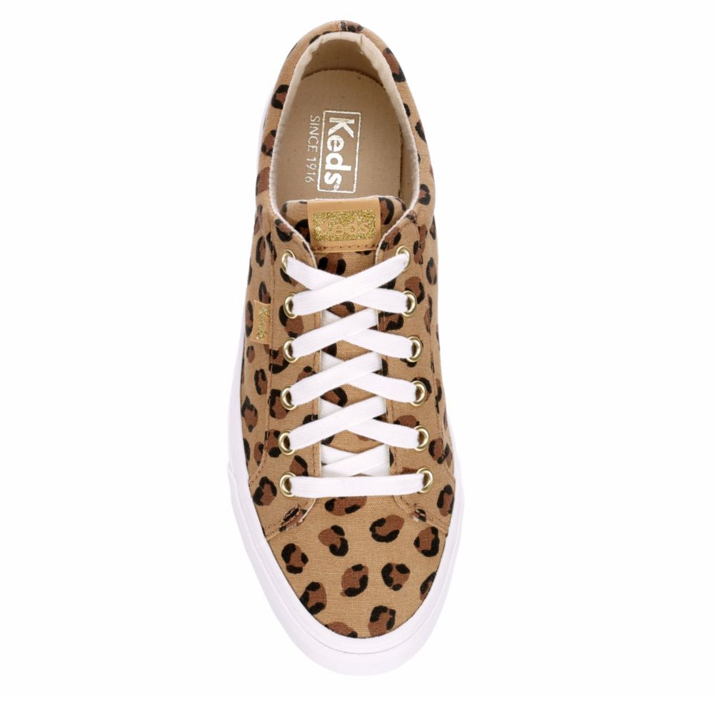 keds jump kick leopard