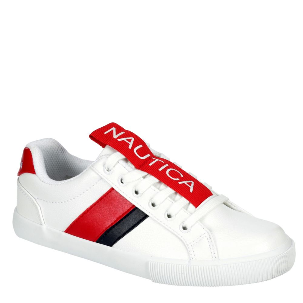 nautica white tennis shoes