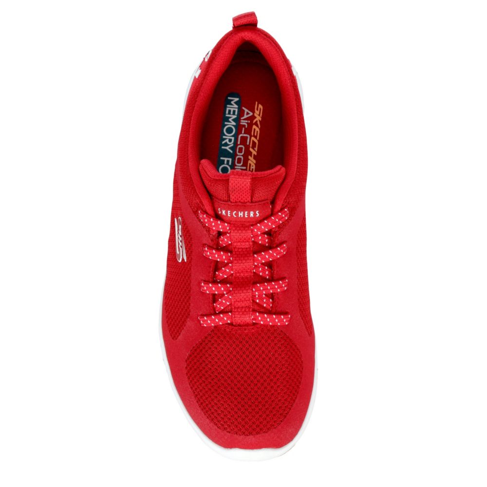 skechers lolow red