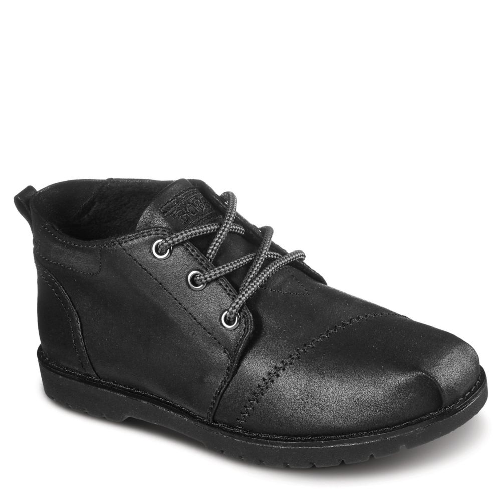 bobs black leather shoes