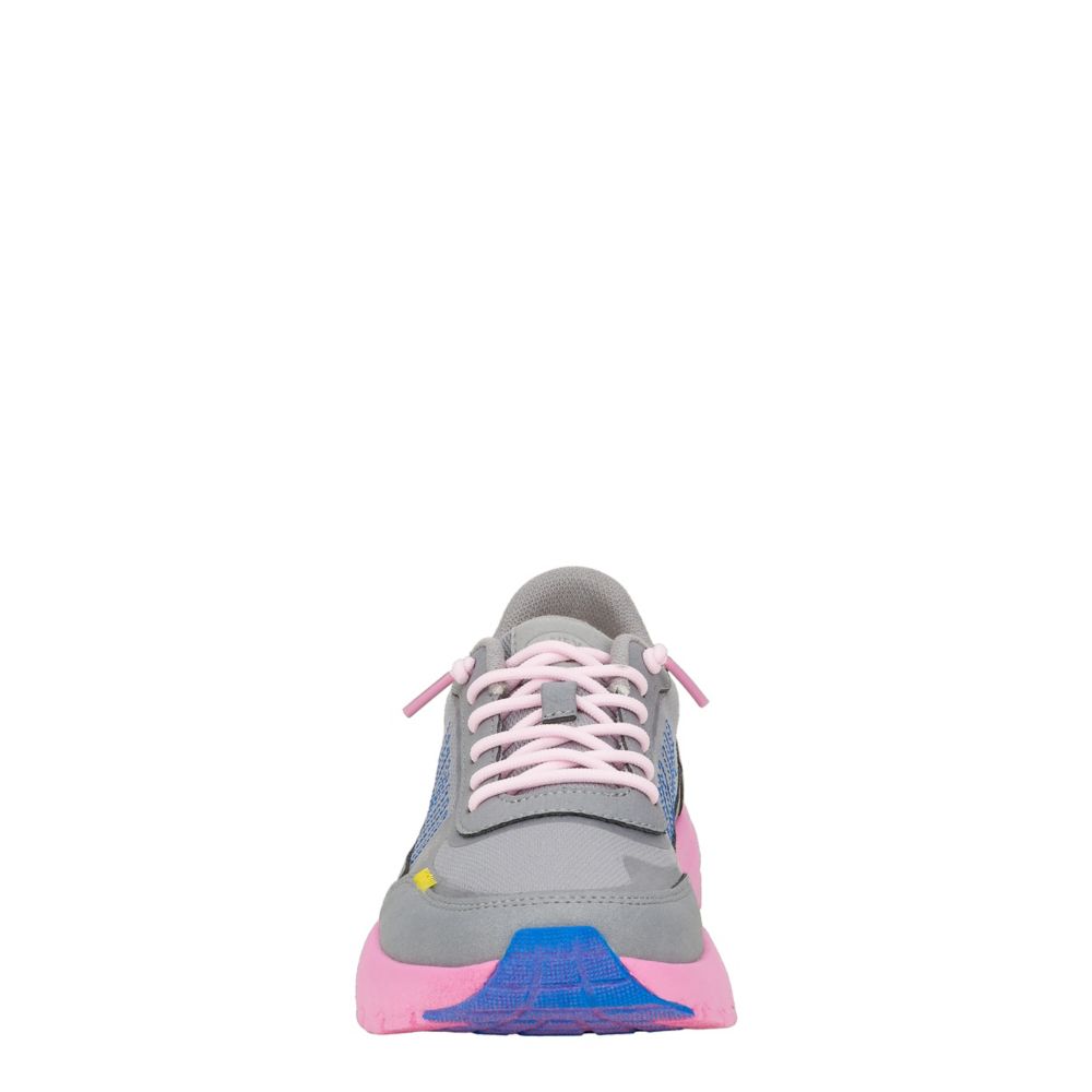HEYDUDE WOMENS SIROCCO ATLA BRIGHTS SLIP ON SNEAKER - GREY