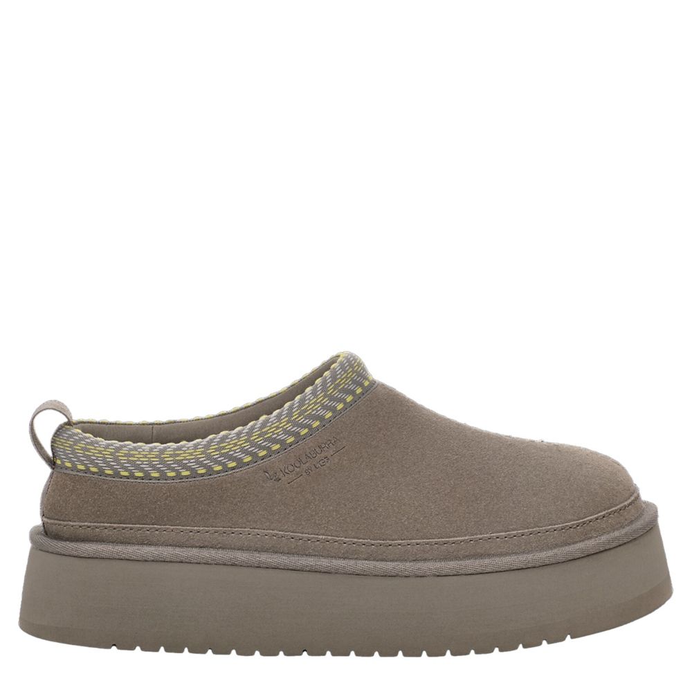 WOMENS BURREE PLATFORM SLIPPER