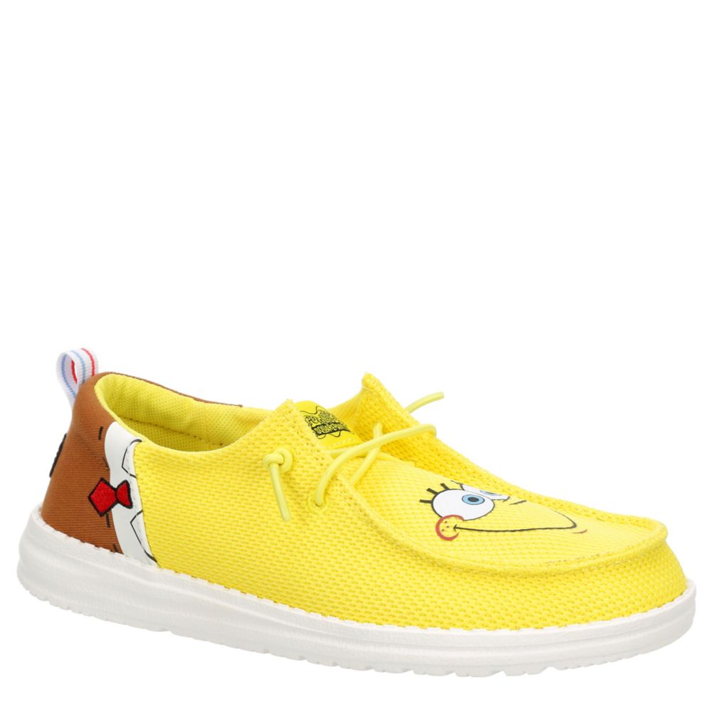 WOMENS WENDY FUNK SPONGEBOB SLIP ON SNEAKER