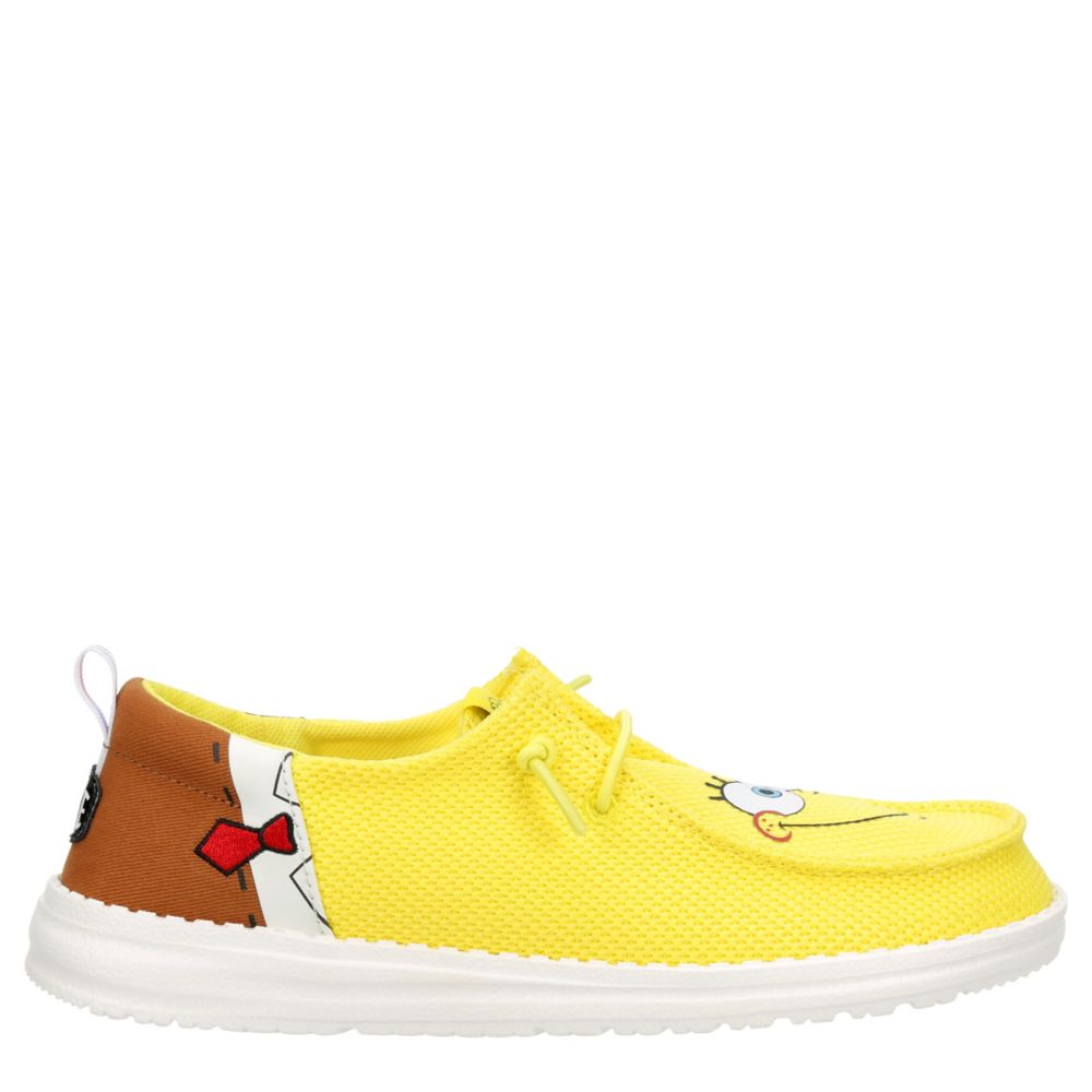 WOMENS WENDY FUNK SPONGEBOB SLIP ON SNEAKER