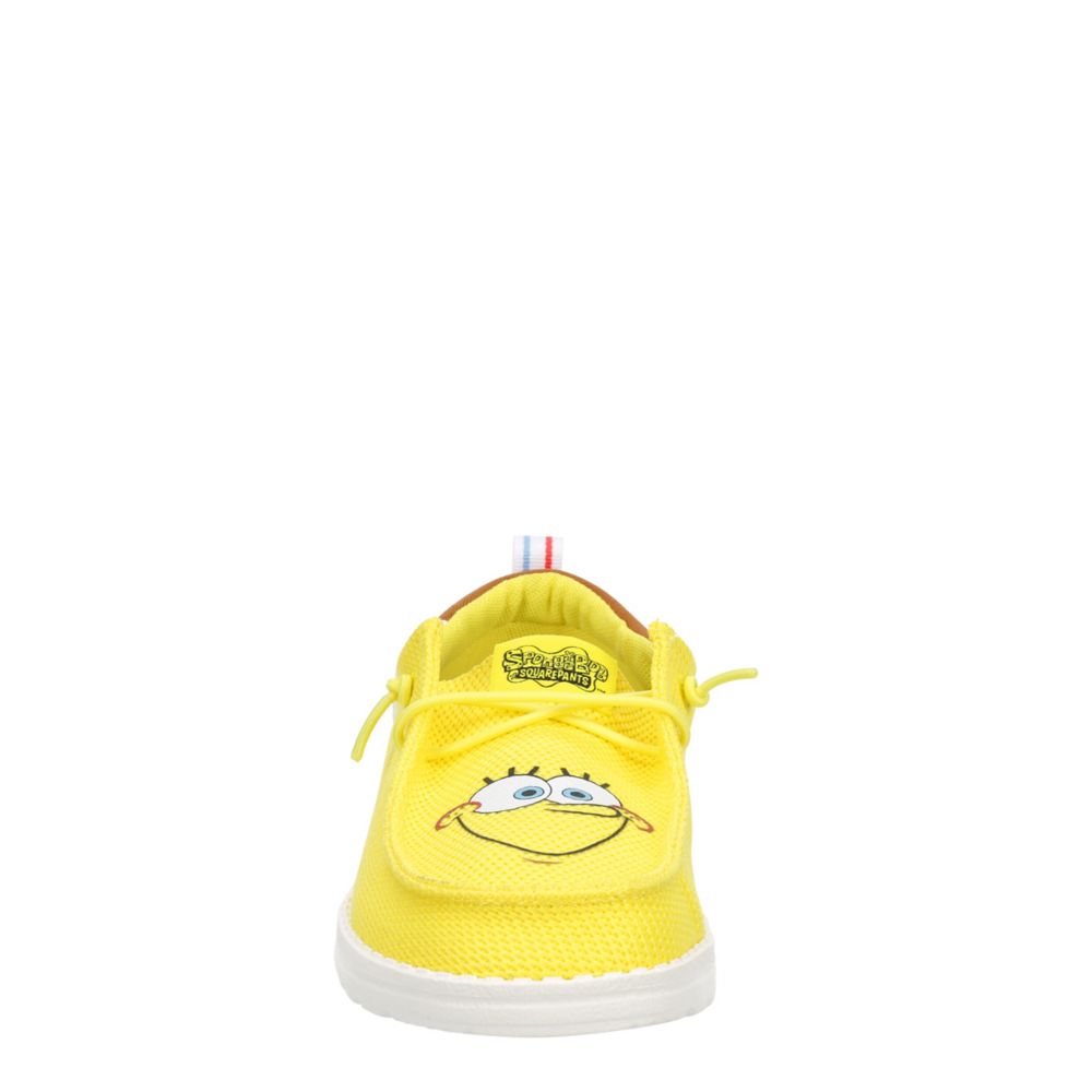 WOMENS WENDY FUNK SPONGEBOB SLIP ON SNEAKER