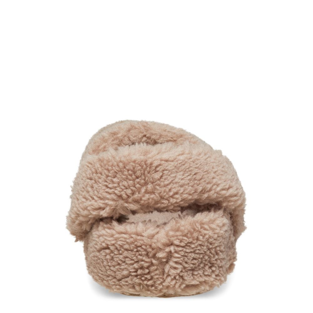 WOMENS CLASSIC COZZZY SLIPPER CLOG - TAUPE