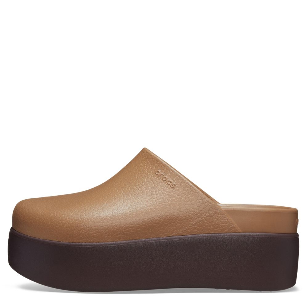 WOMENS DYLAN PLATFORM CLOG - TAN
