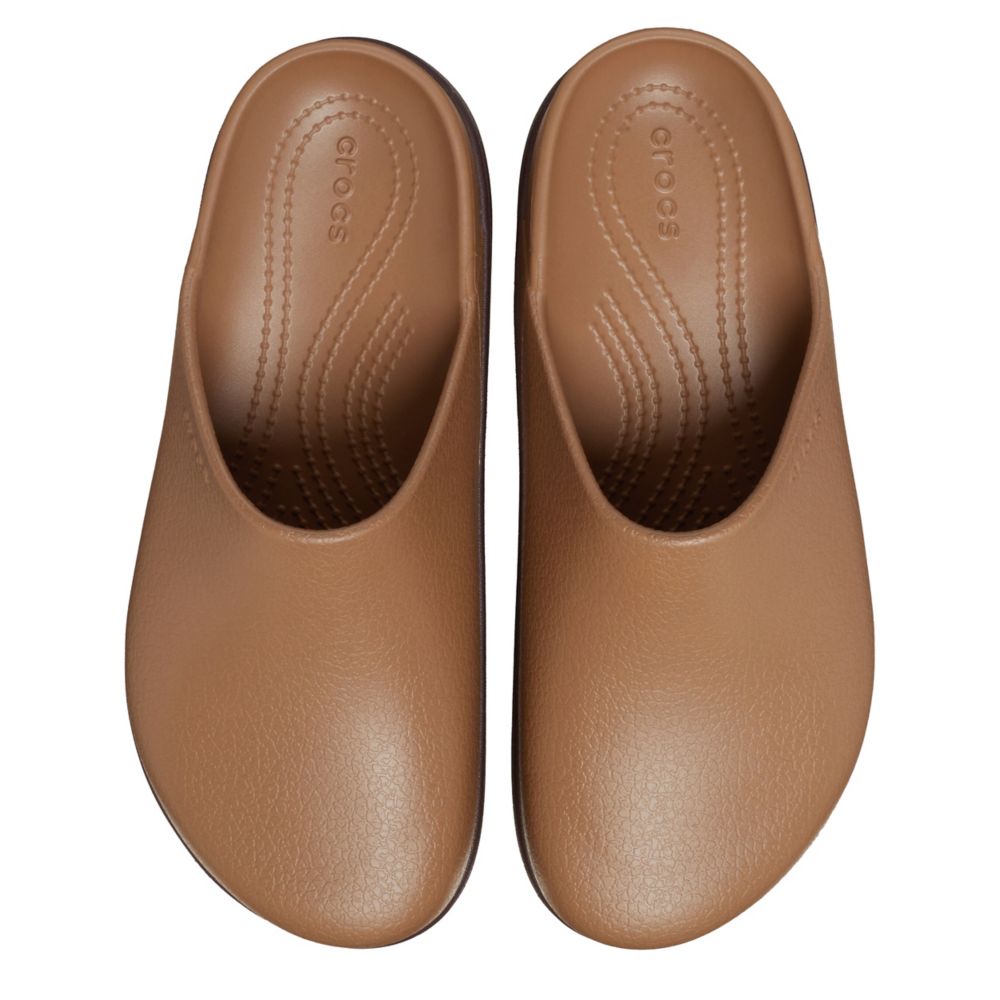 WOMENS DYLAN PLATFORM CLOG - TAN