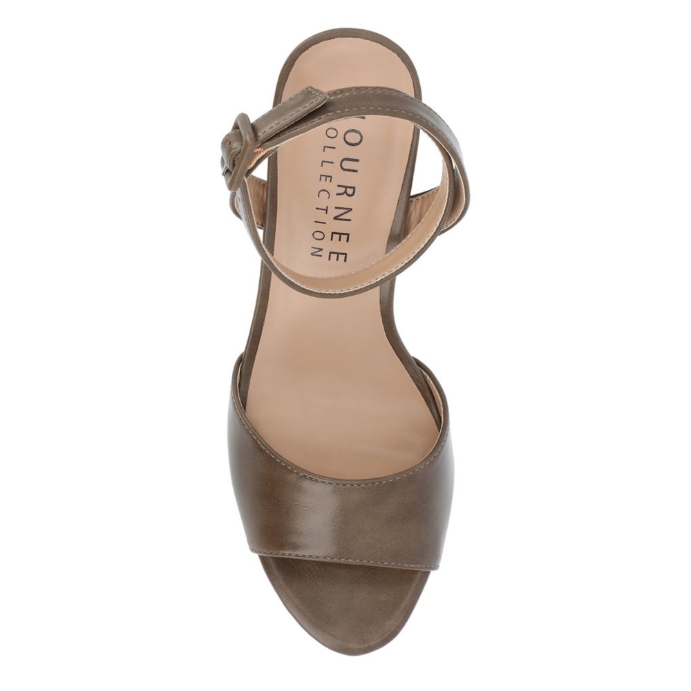 Journee Collection Womens Nairri Platform Sandal