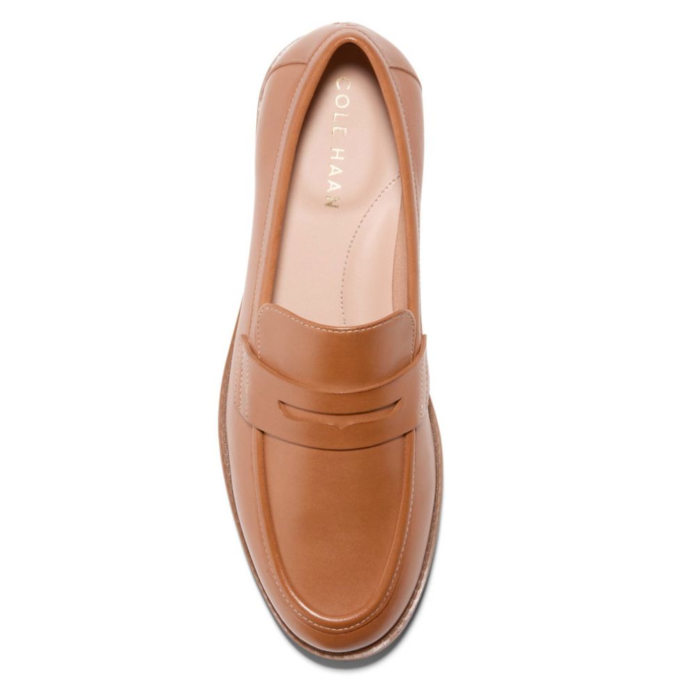 Tan Cole Haan Womens Haverhill Penny Loafer Rack Room Shoes