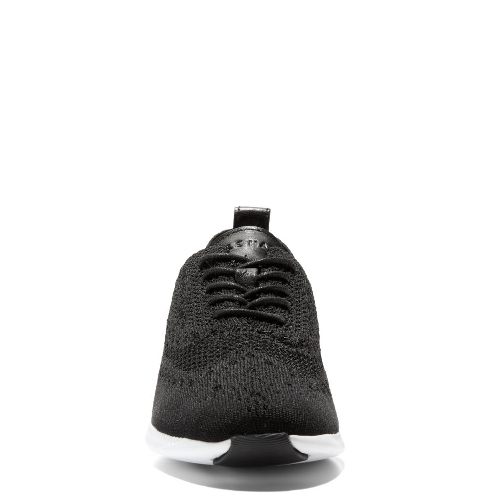Black Cole Haan Womens Zerogrand Stitchlite Oxford Sneaker