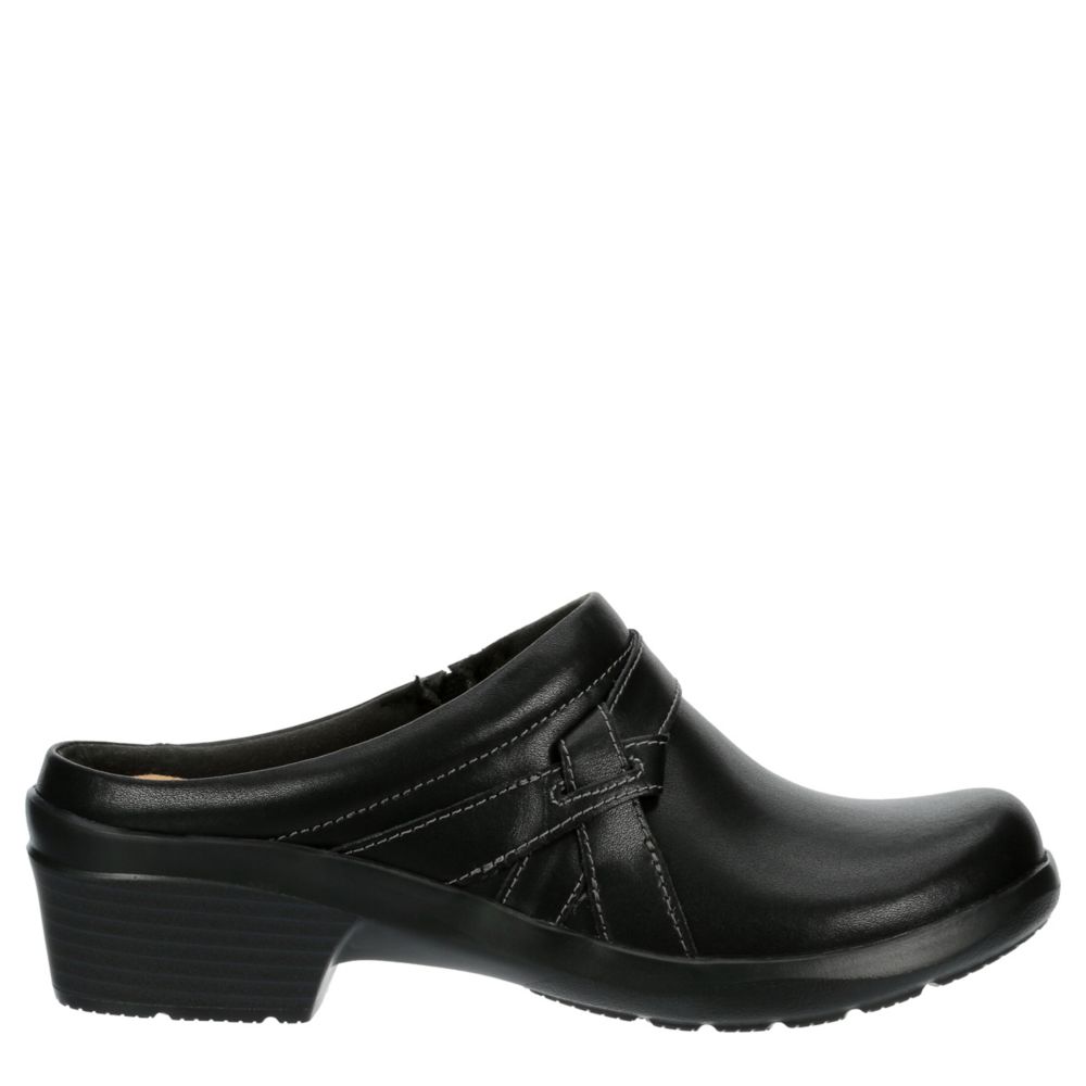 Black Clarks Womens Angie Mist Clog Rack Room Shoes