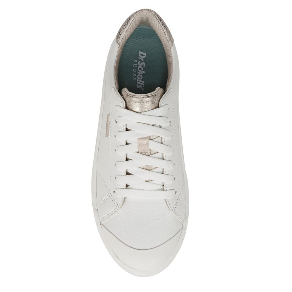 Gold Dr. Scholl's Womens Time Off Lace Sneaker | Rack Room Shoes