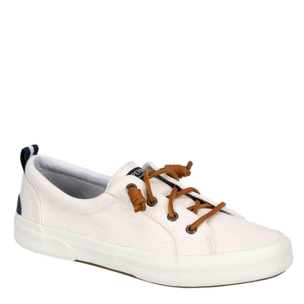 sperry slip on white