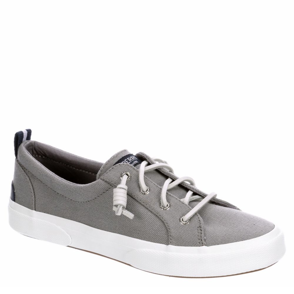 grey sperry women's sneakers