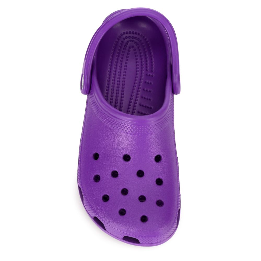 purple womens crocs