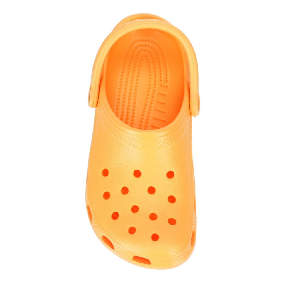 orange crocs women