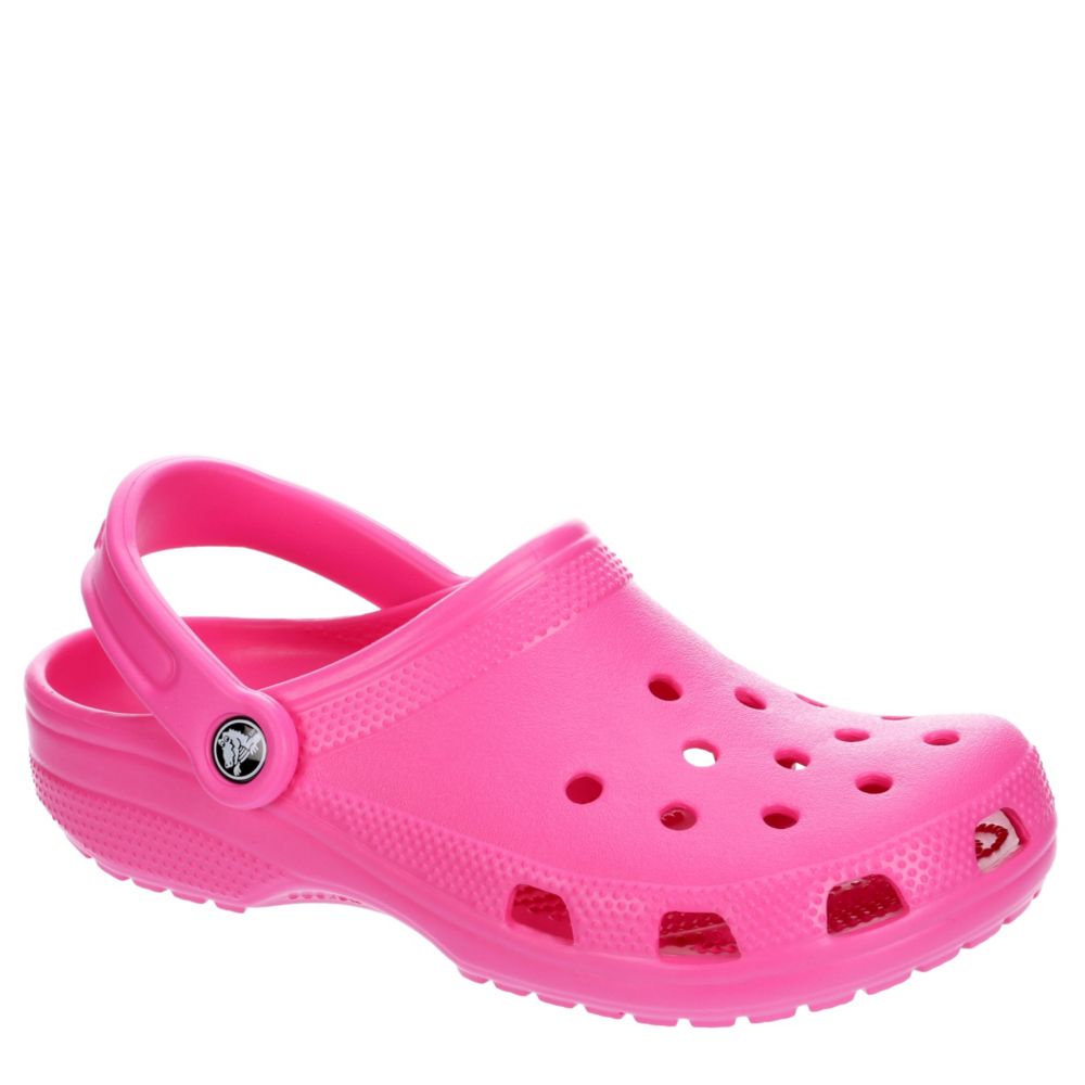 womens pink crocs with fur