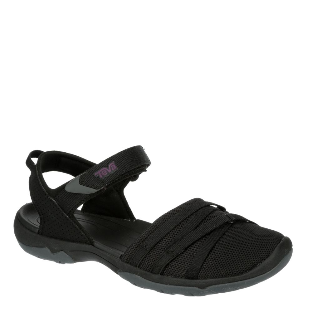 black teva womens