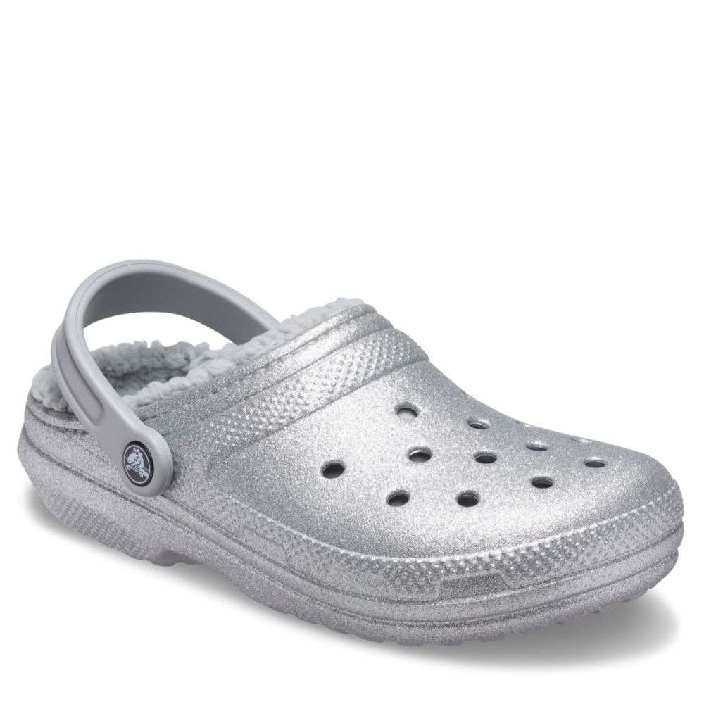 womens grey crocs