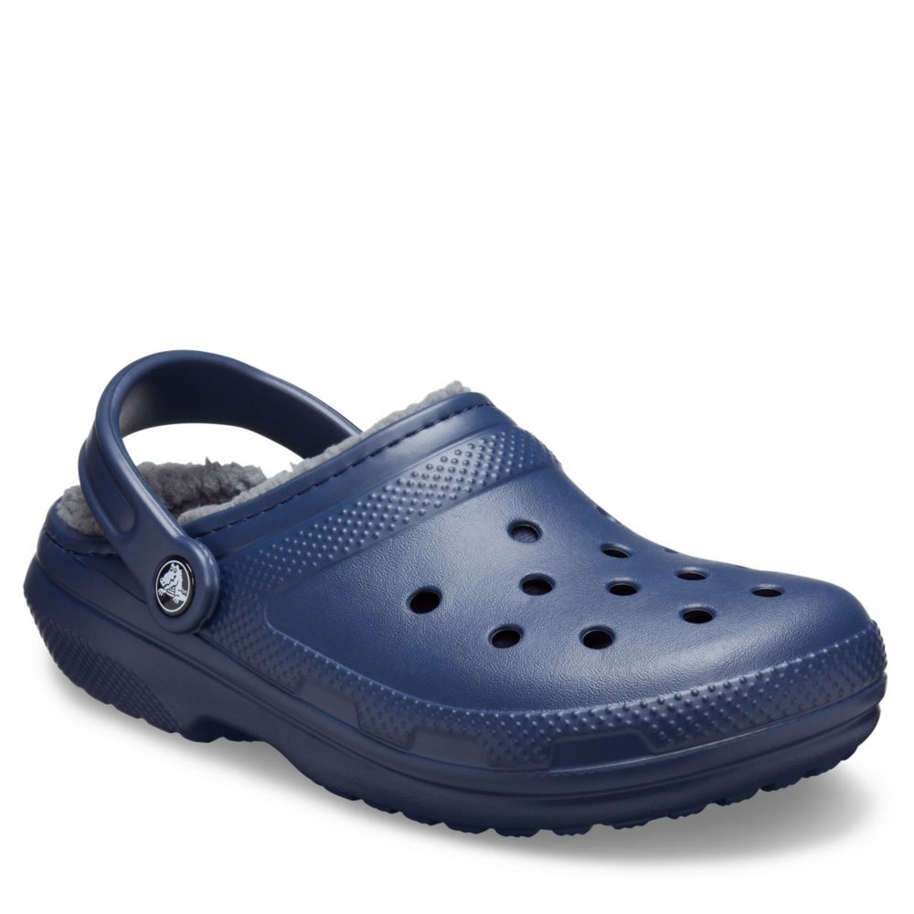 womens navy crocs