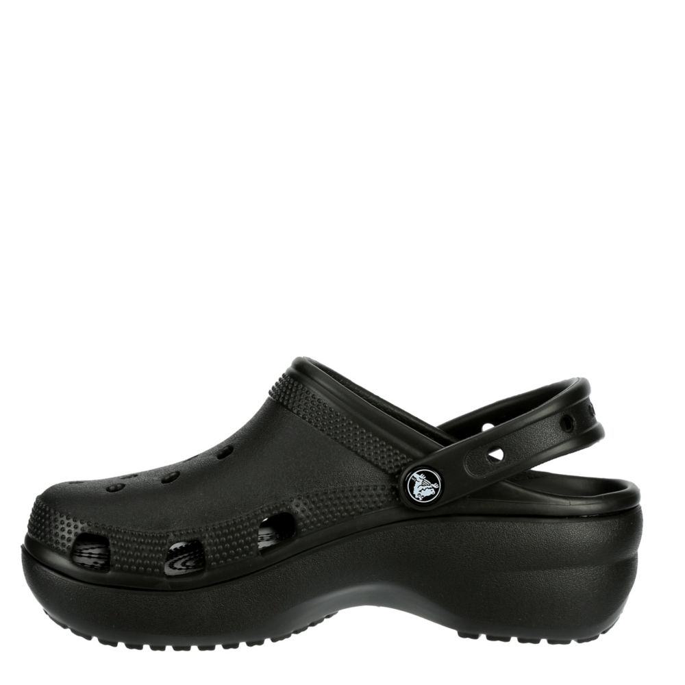 tall platform crocs