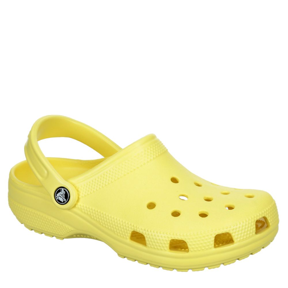 Yellow Crocs Womens Classic Clog | Sandals Rack Room Shoes