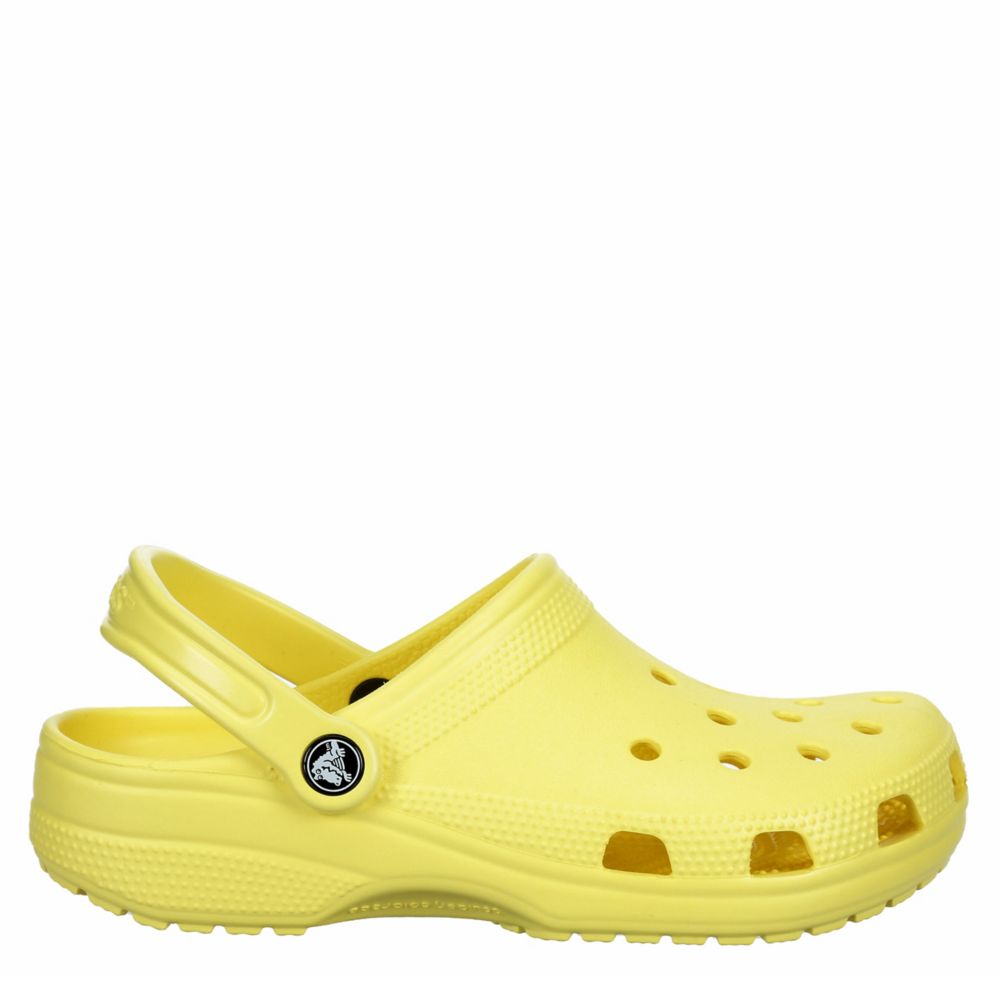 yellow crocs