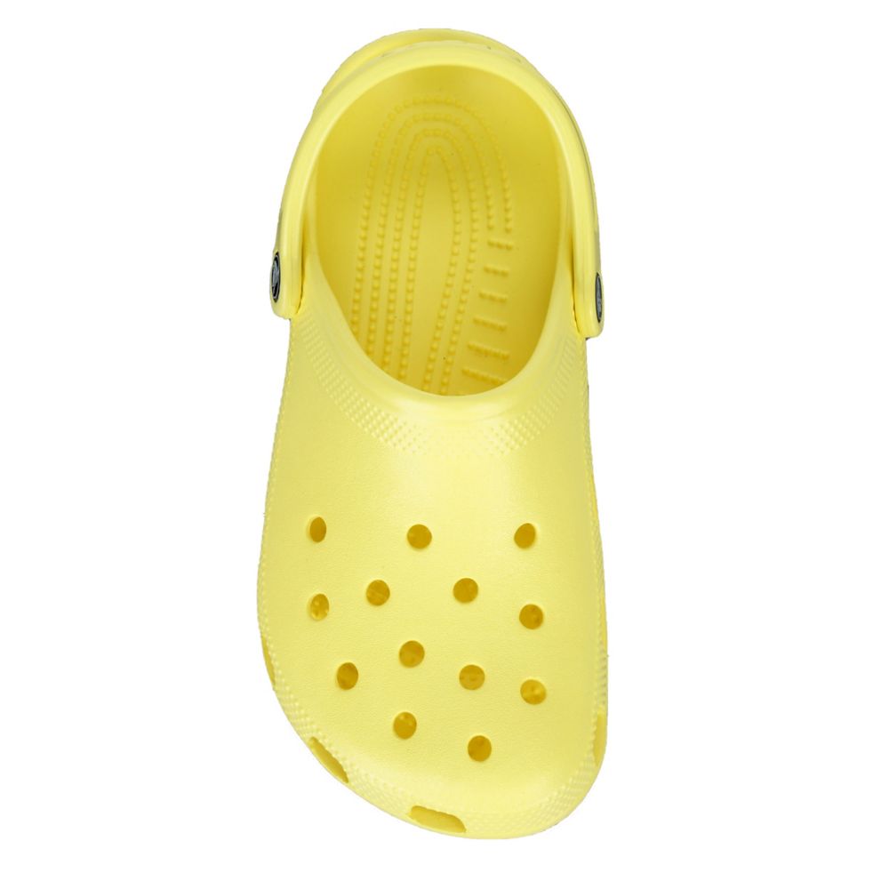 womens yellow crocs size 8