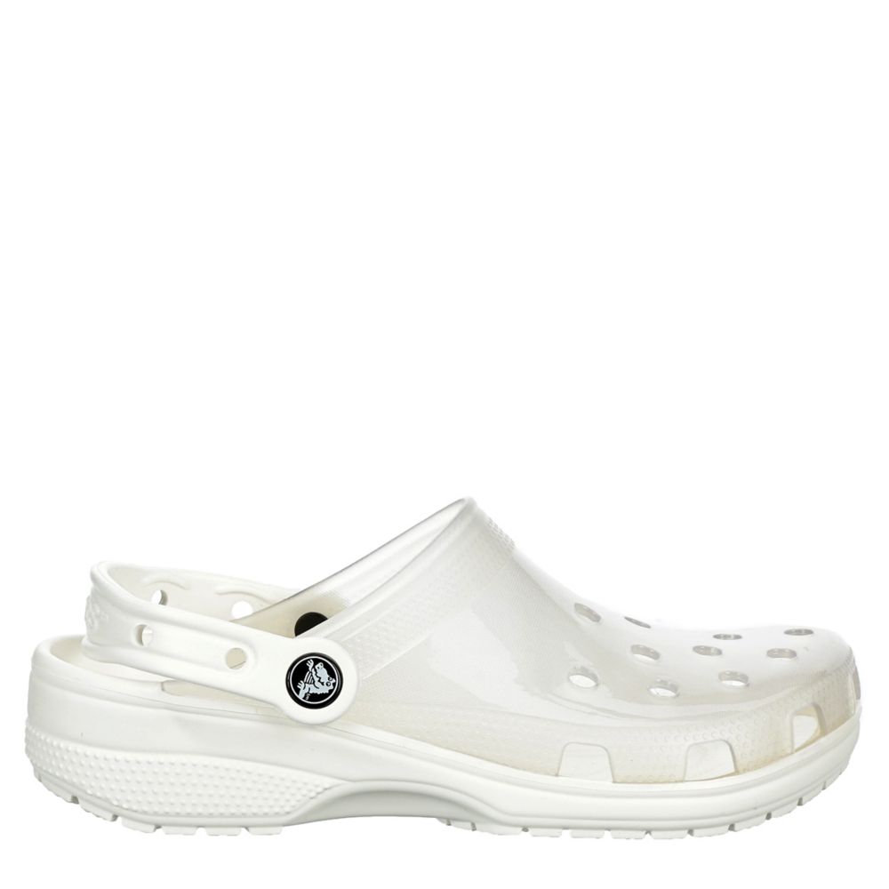 Transparent crocs outlet