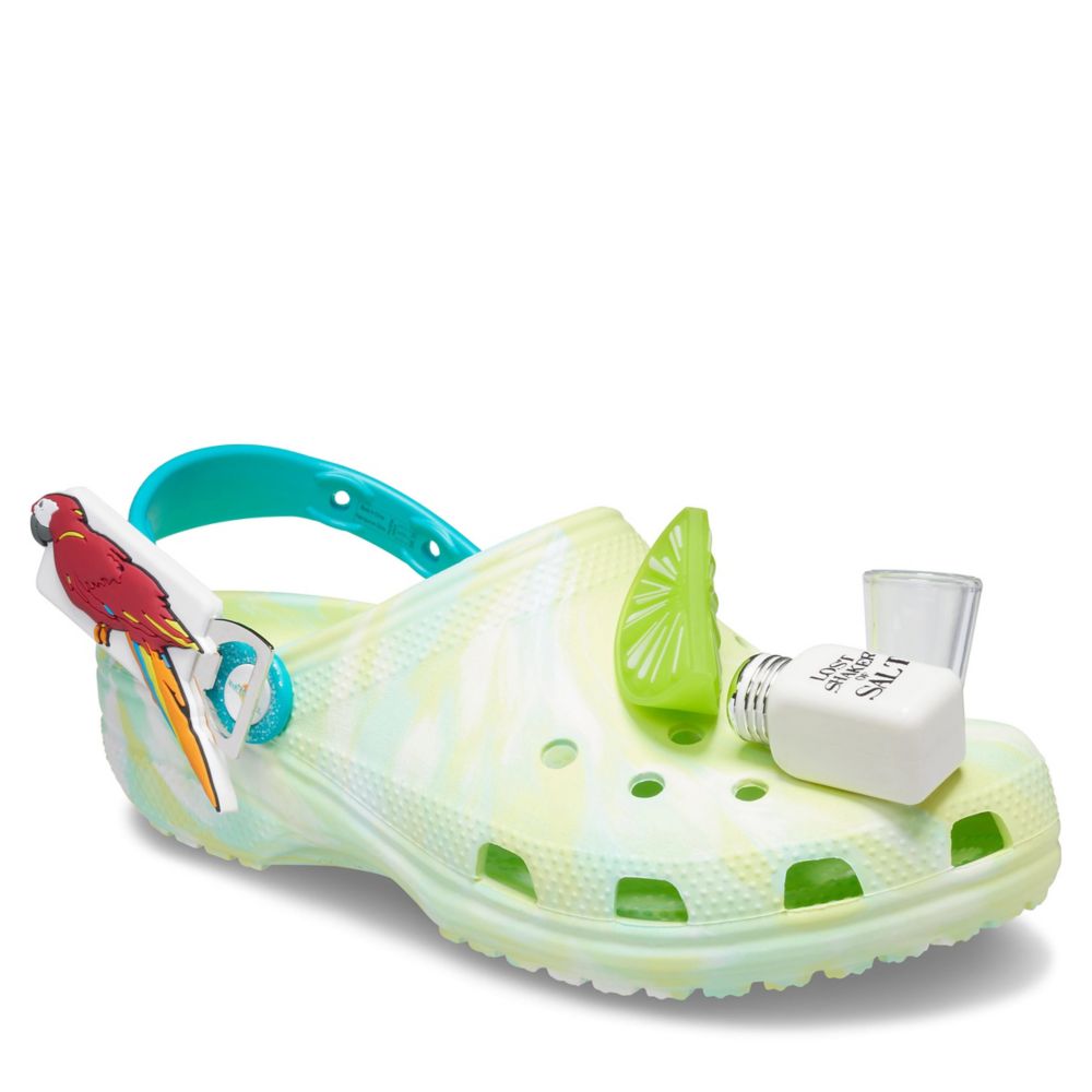 This is the part where you run away…to crocs.com, Crocs