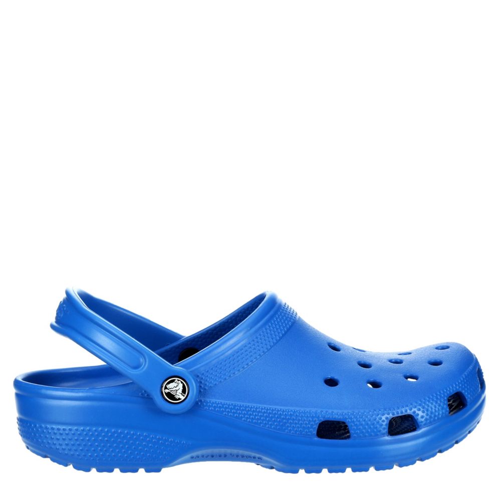 bright blue crocs