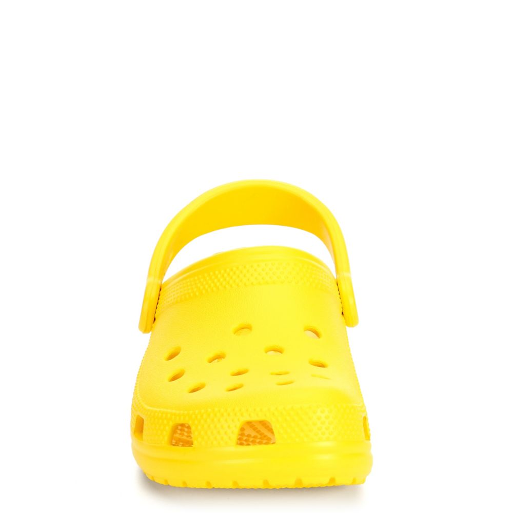 mens yellow crocs
