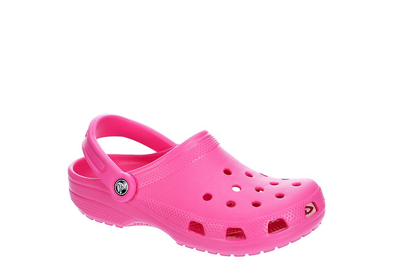 pink crocs unisex classic clog