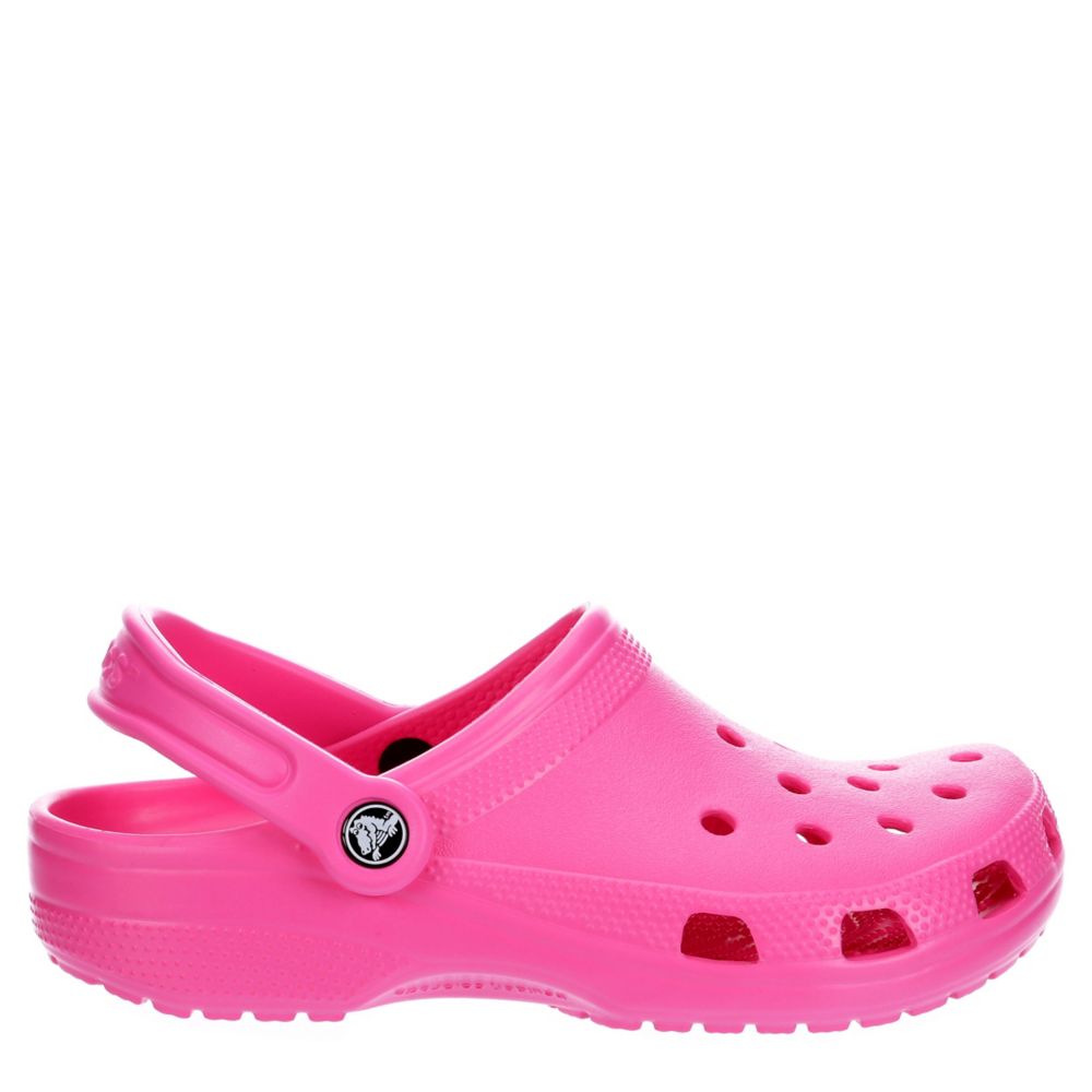 infant pink crocs