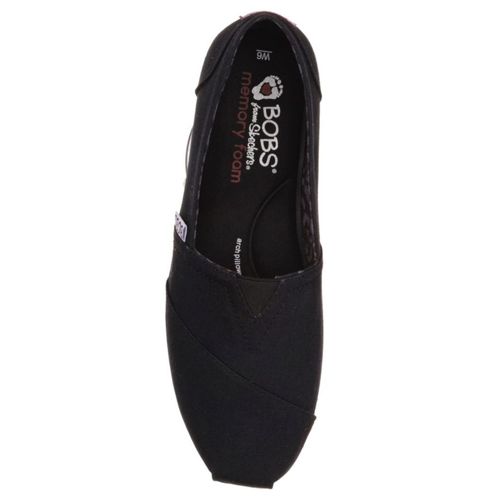 Skechers Bobs Plush Peace and Love 6.5 Women s Black