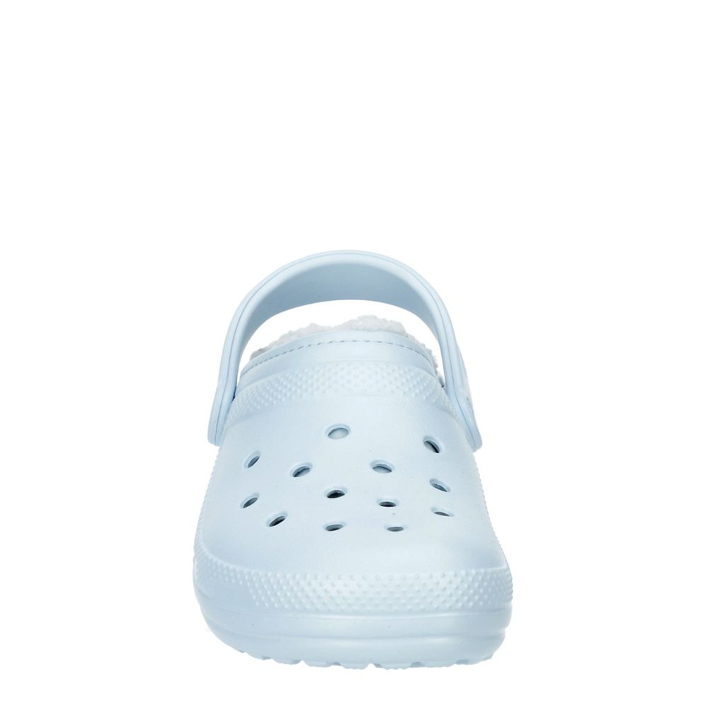 pastel blue crocs