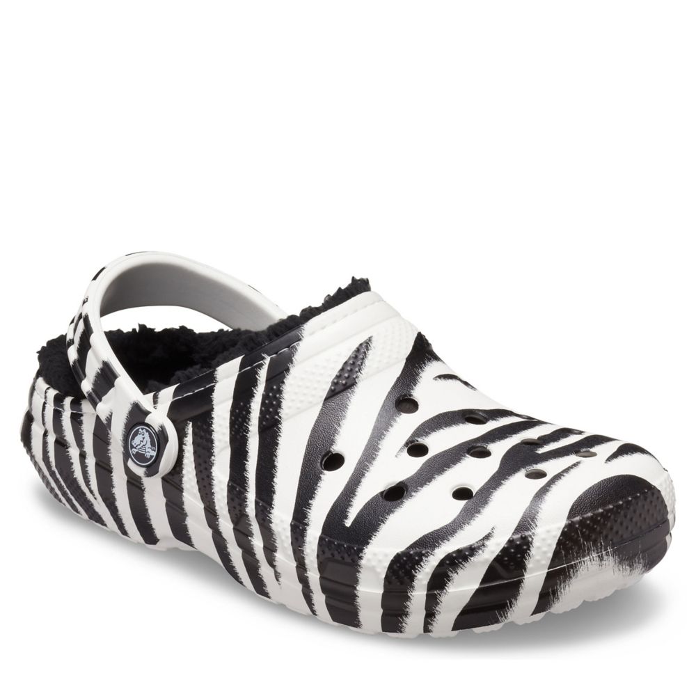 crocs zebra print