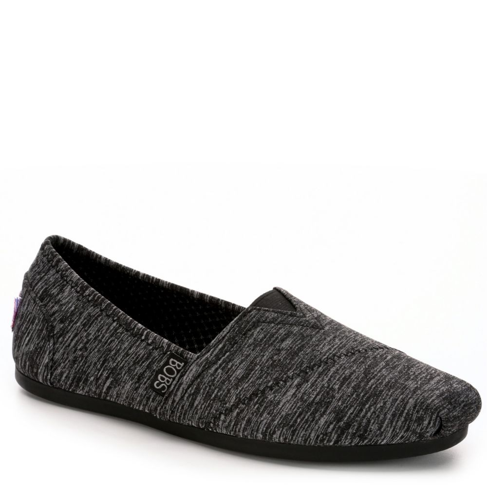 Black Skechers Bobs Womens Bobs Plush 