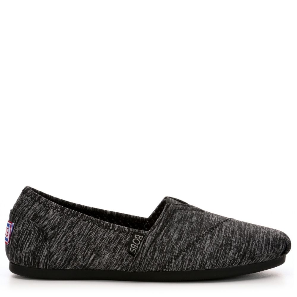 Black Skechers Bobs Womens Plush 