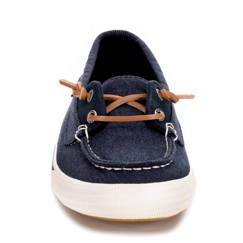 sperry lounge away frayed boat shoe